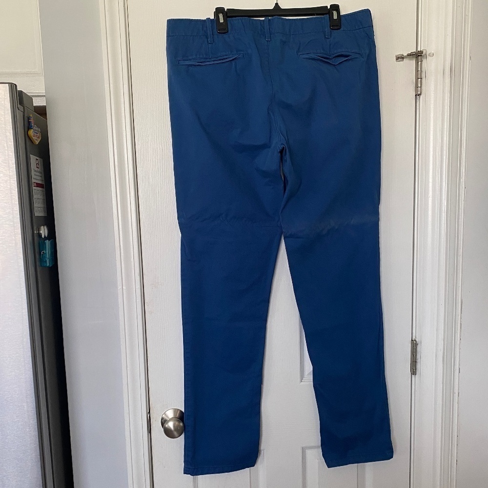 Gap "The Lived In" Slim Chinos (Color: Zephyr Blue, Size: 38x34) - Picture 2 of 3